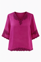 Bloomline V-Neck Top