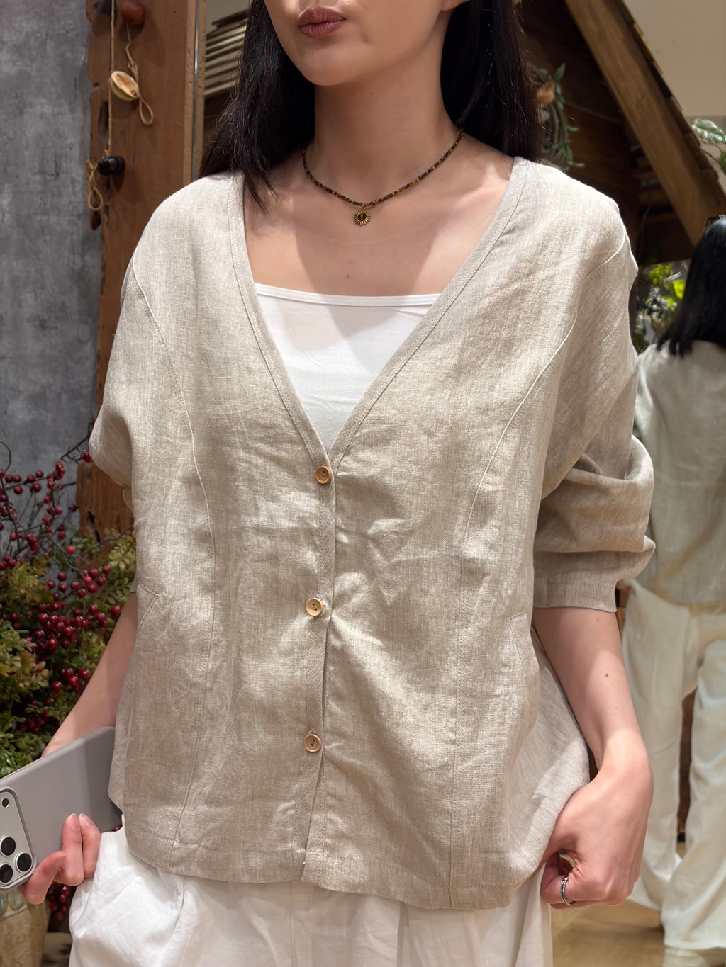 Harbor Linen Cardigan