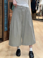 Classic Wide-Leg Linen Pants