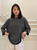 Stripe Pocket Tee