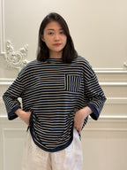 Stripe Pocket Tee