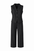Linea Black Vest Set