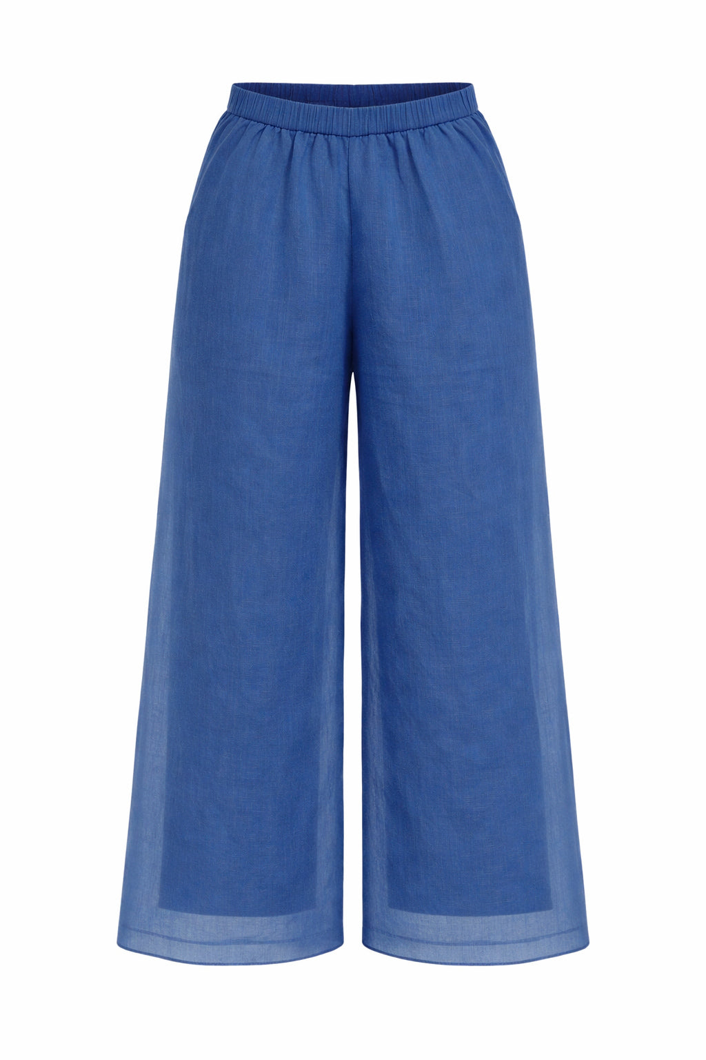 Relaxed Linen Wide Pants