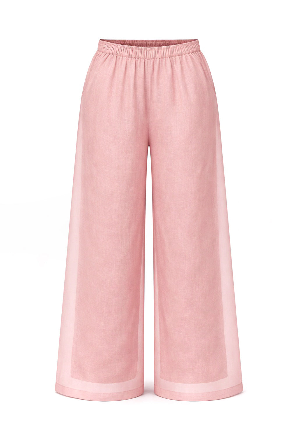 Relaxed Linen Wide Pants (Poppy Series)