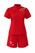 Scarlet Blossom Mandarin Set