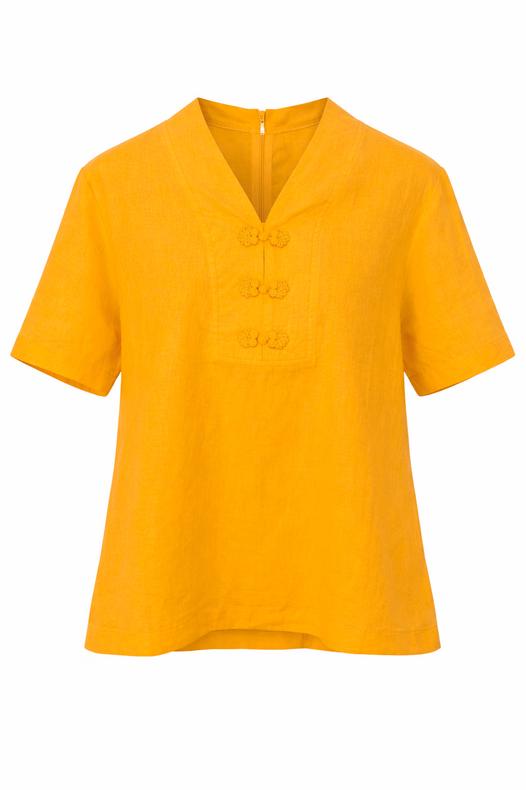 Radiant Knot Linen Top