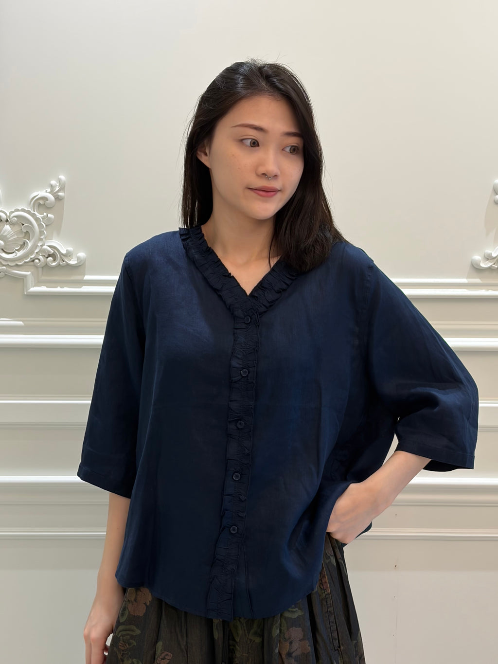 Basic V Neck Top