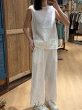 Élise Linen Sleeveless Set