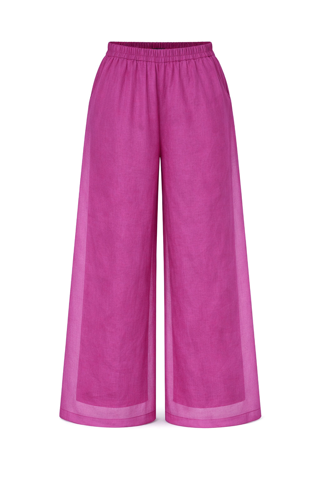 Relaxed Linen Wide Pants (Poppy Series)