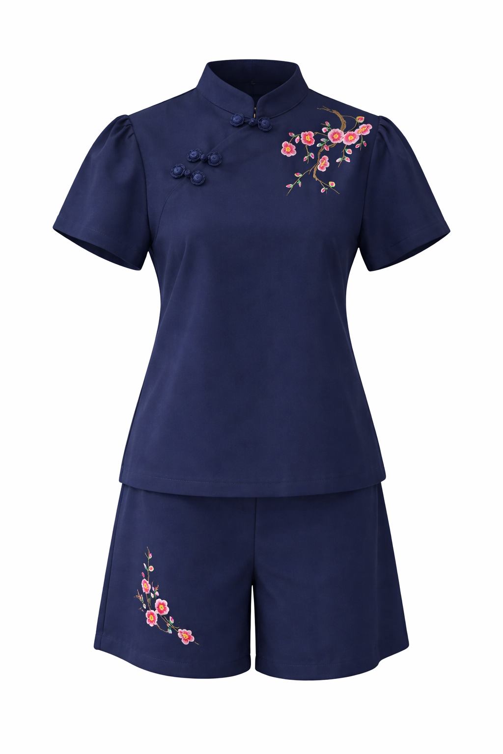 Scarlet Blossom Mandarin Set