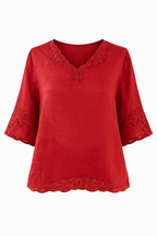 Bloomline V-Neck Top