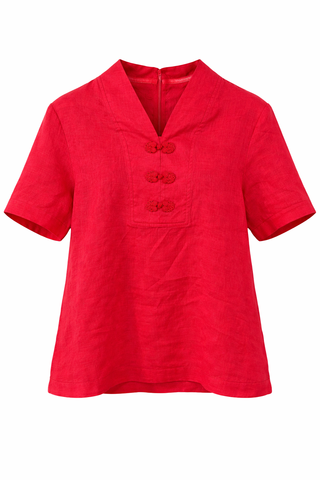 Radiant Knot Linen Top