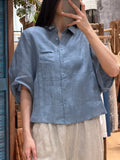 Ivory Pocket Collar Top