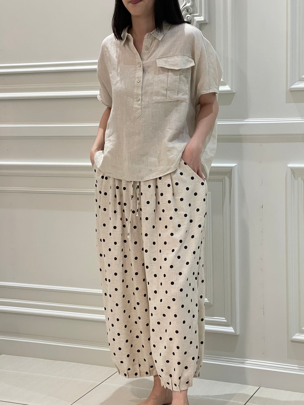 Vintage Dot Pants